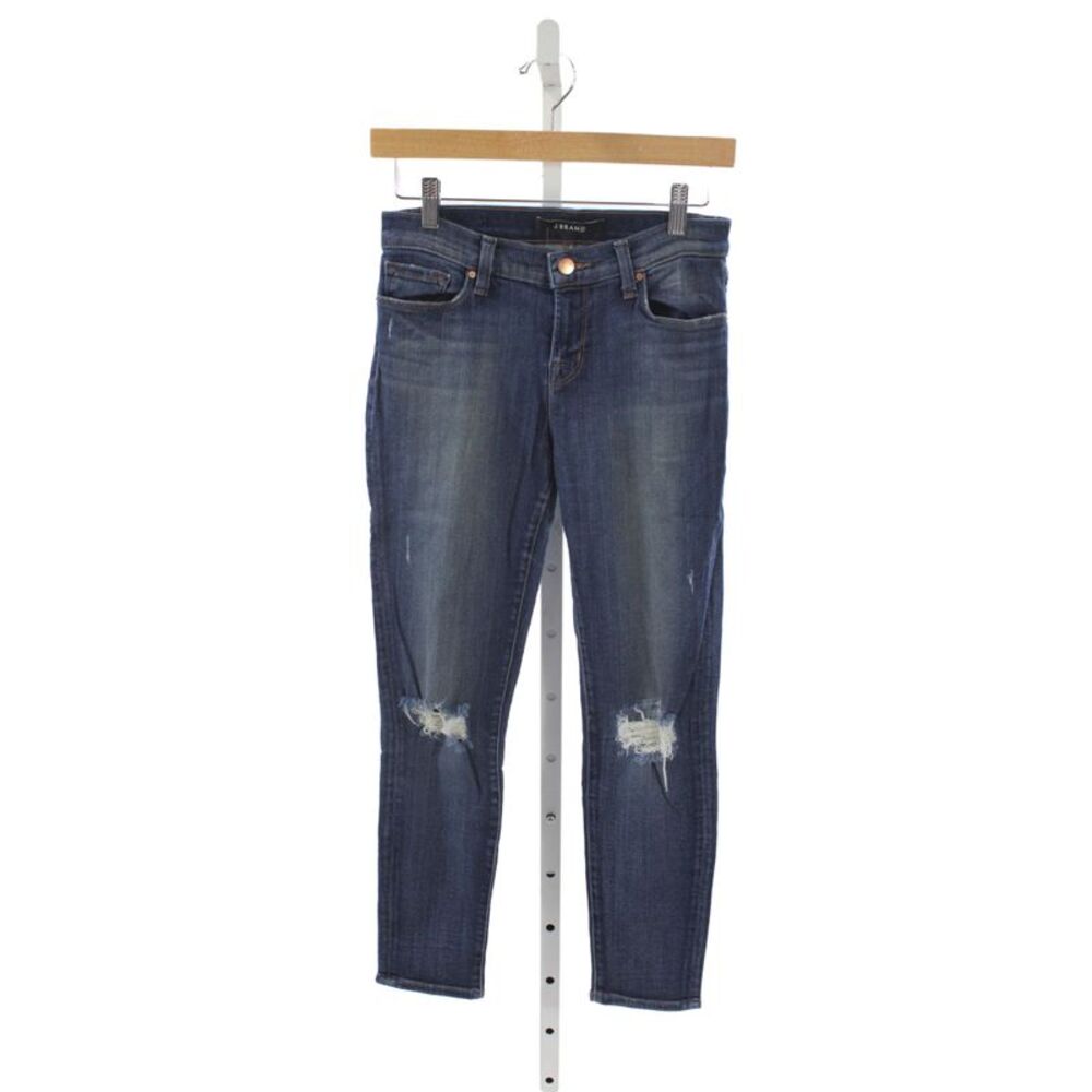 J Brand Womens Skinny Ankle Dark Blue Jeans Size 26